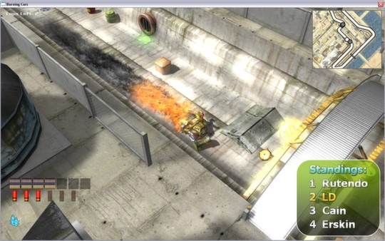 Burning Cars screenshot