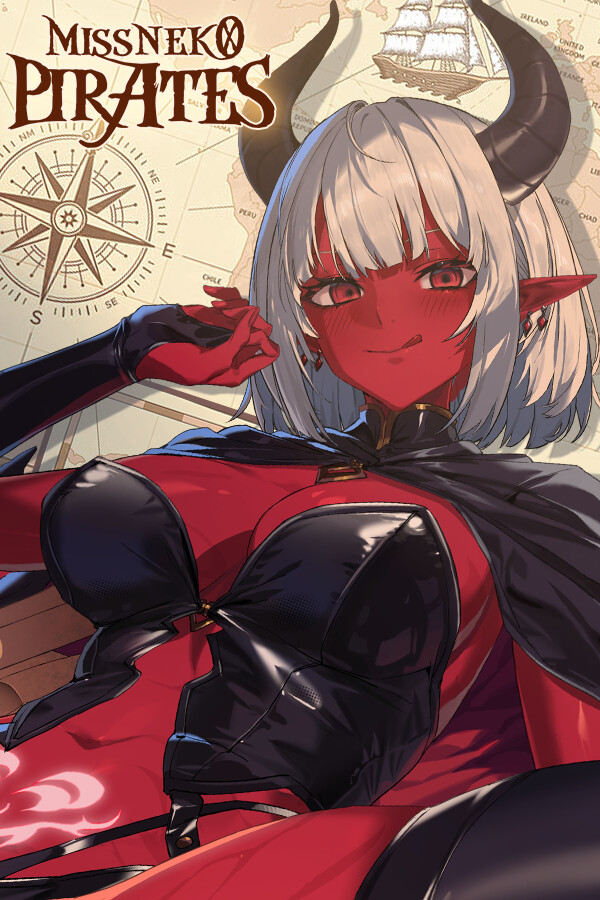 Steam portrait for Miss Neko: Pirates.