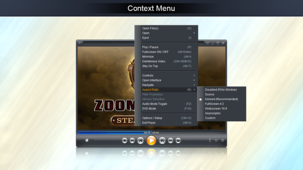 Zoom Player Steam Edition