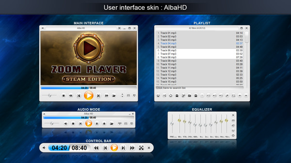 Zoom Player 13 : Steam Edition game for Linux 1