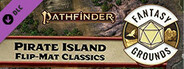 Fantasy Grounds - Pathfinder RPG - Pathfinder Flip-Mat Classics - Pirate Island