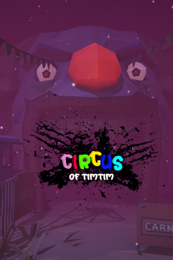 Steam portrait for Circus of TimTim - Mascot Horror Game.
