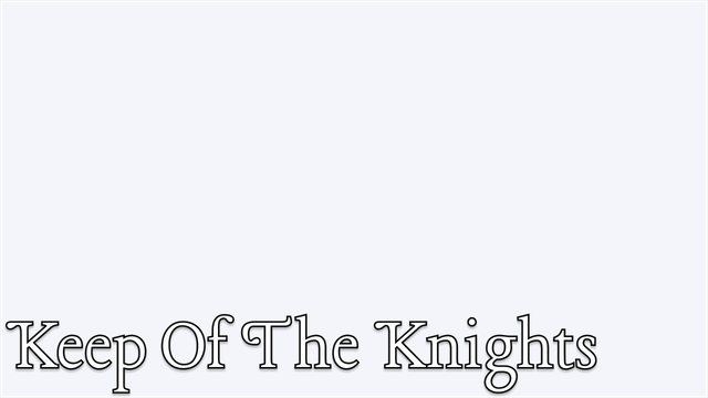 Keep of the knights Logo