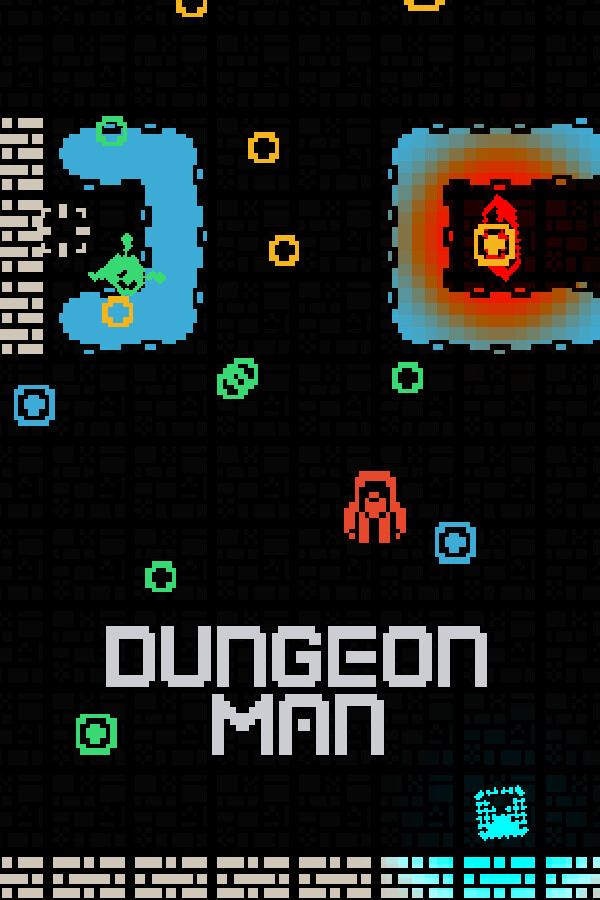 Steam portrait for Dungeon Man.