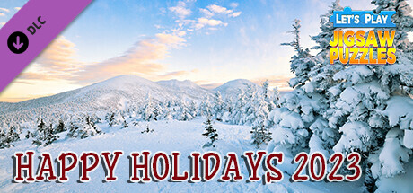 Let's Play Jigsaw Puzzles: Happy Holidays 2023 cover art