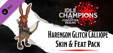 Idle Champions - Harengon Glitch Calliope Skin & Feat Pack cover art
