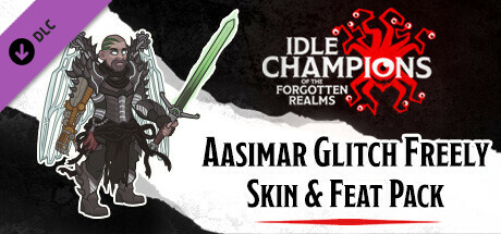 Idle Champions - Aasimar Glitch Freely Skin & Feat Pack cover art