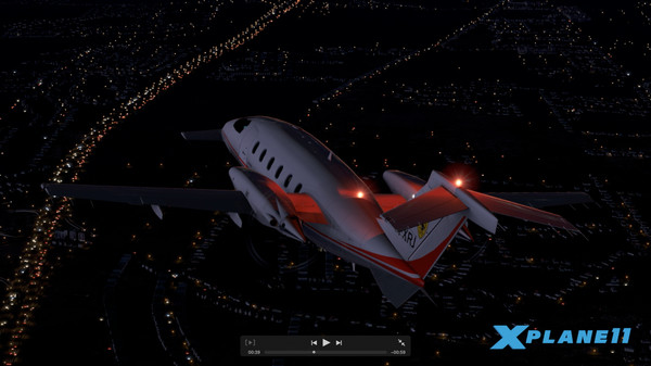 Скриншот из X-Plane 11