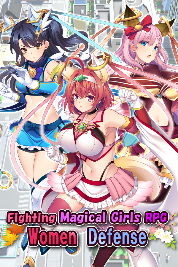 Steam portrait for Fighting Magical Girls RPG Women Defense.