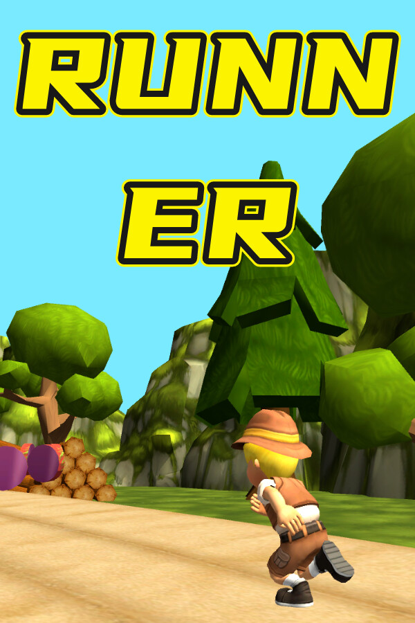 Steam portrait for runner.