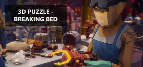 3D PUZZLE - Breaking Bed cover art