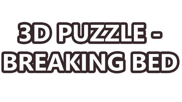 3D PUZZLE - Breaking Bed Logo