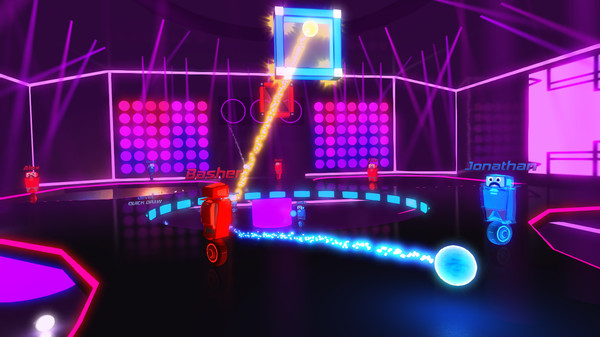 Robot Roller-Derby Disco Dodgeball Steam