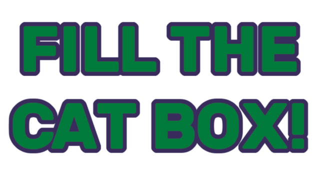 Fill the Cat Box! Logo