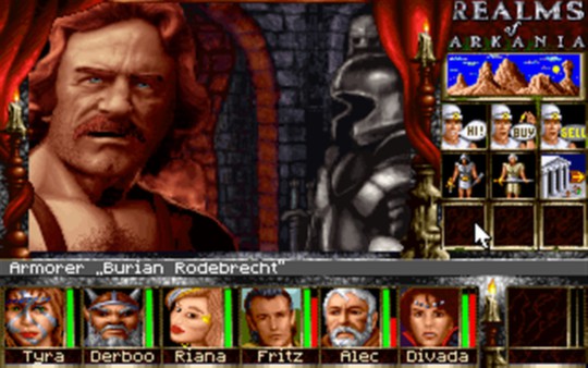 Realms of Arkania 3 - Shadows over Riva Classic game for Linux 1