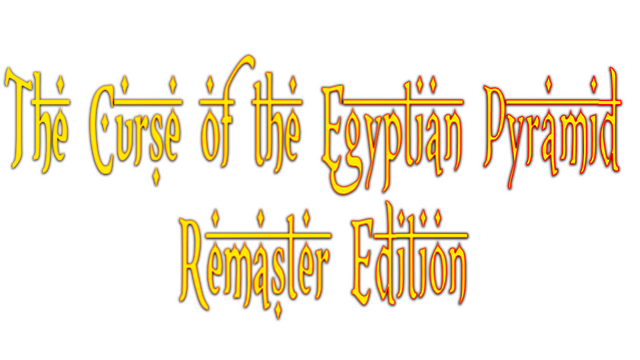 The Curse of the Egyptian Pyramid "Remaster Edition" Logo