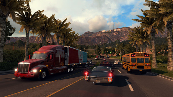 American Truck Simulator game for Linux 1