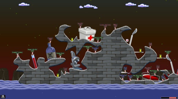 Worms World Party Remastered game for Linux 1
