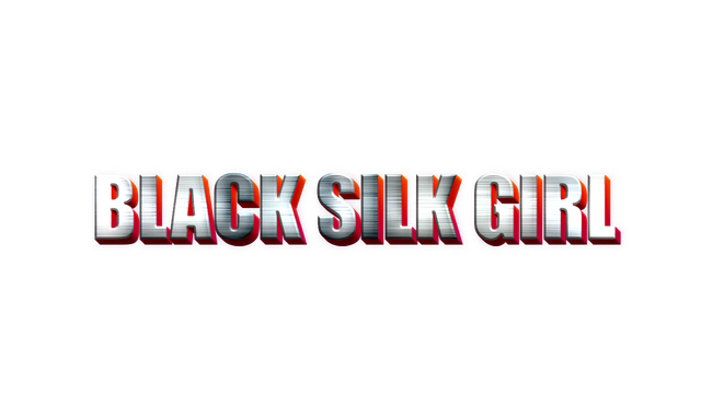 Black silk girl Logo