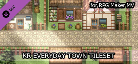 RPG Maker MV - KR Everyday Town Tileset cover art