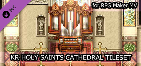 RPG Maker MV - KR Holy Saints Cathedral Tileset cover art