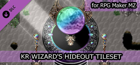 RPG Maker MZ - KR Wizard's Hideout Tileset cover art