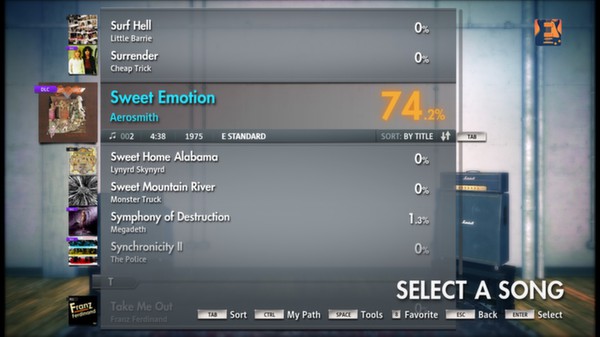Скриншот из Rocksmith 2014 - Aerosmith - Sweet Emotion