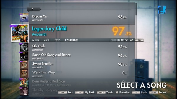 Скриншот из Rocksmith 2014 - Aerosmith - Legendary Child