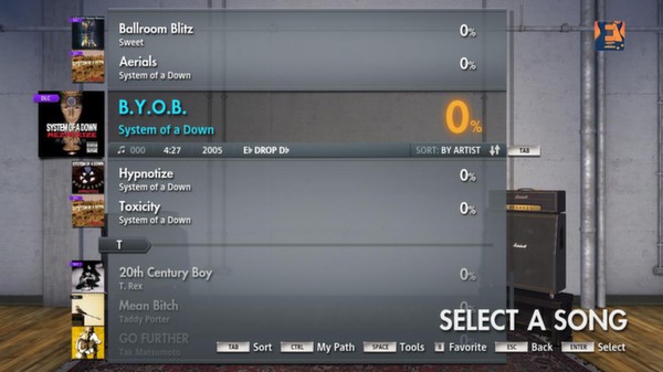 Скриншот из Rocksmith 2014 - System of a Down - B.Y.O.B.