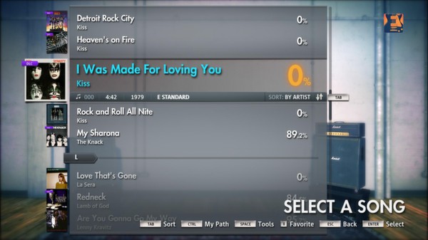 Скриншот из Rocksmith 2014 - Kiss Song Pack