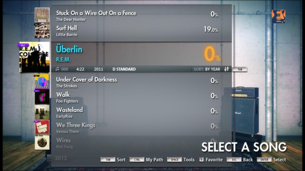 Скриншот из Rocksmith 2014 - R.E.M. - Überlin