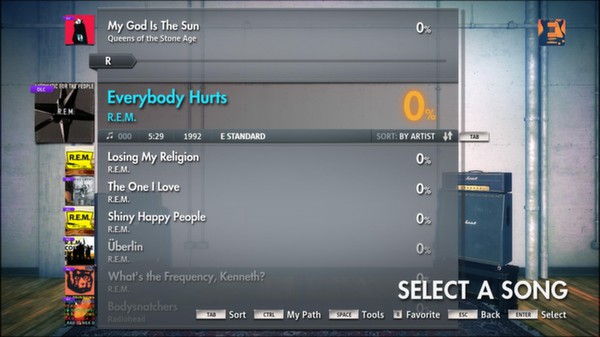 Скриншот из Rocksmith 2014 - R.E.M. Song Pack