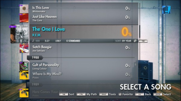 Скриншот из Rocksmith 2014 - R.E.M. Song Pack