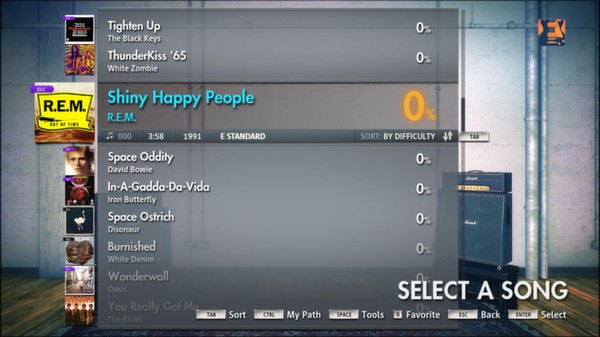 Скриншот из Rocksmith 2014 - R.E.M. Song Pack