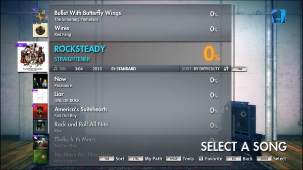 Скриншот из Rocksmith 2014 - STRAIGHTENER - ROCKSTEADY