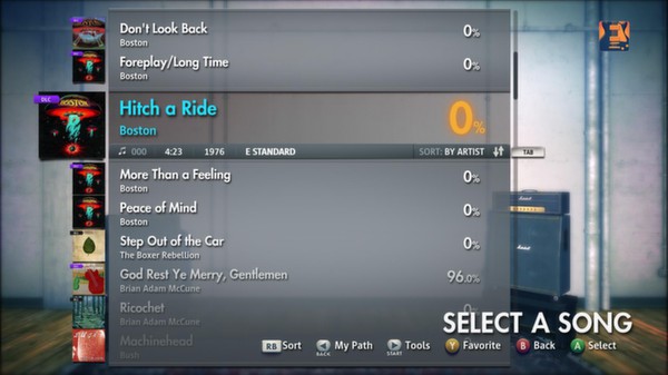 Скриншот из Rocksmith 2014 - Boston - Hitch A Ride