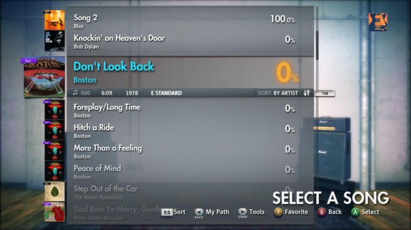 Скриншот из Rocksmith 2014 - Boston Song Pack