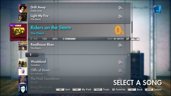 Скриншот из Rocksmith 2014 - The Doors - Riders on the Storm