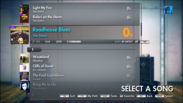 Скриншот из Rocksmith 2014 - The Doors - Roadhouse Blues