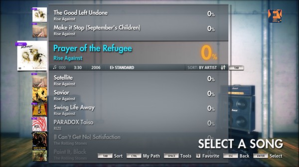 Скриншот из Rocksmith 2014 - Rise Against Song Pack