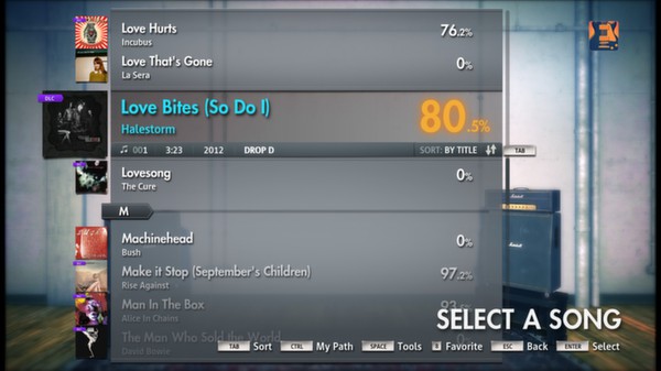 Скриншот из Rocksmith 2014 - Halestorm - Love Bites (So Do I)