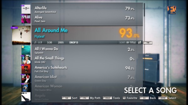Скриншот из Rocksmith 2014 - Flyleaf - All Around Me