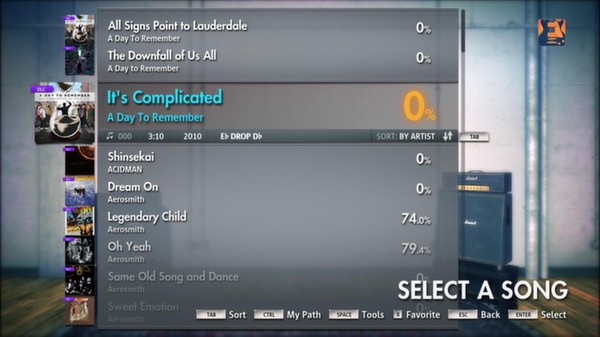 Скриншот из Rocksmith 2014 - A Day To Remember Song Pack