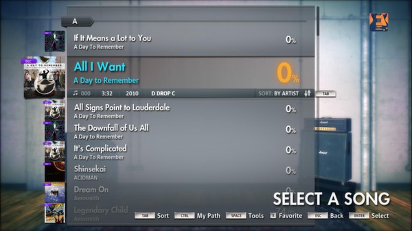 Скриншот из Rocksmith 2014 - A Day To Remember Song Pack