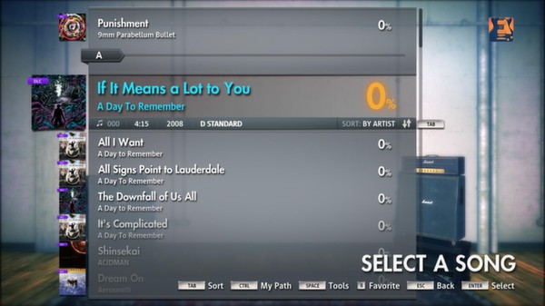 Скриншот из Rocksmith 2014 - A Day To Remember Song Pack