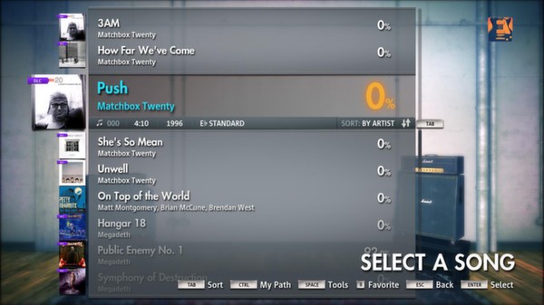 Скриншот из Rocksmith 2014 - Matchbox Twenty - Push