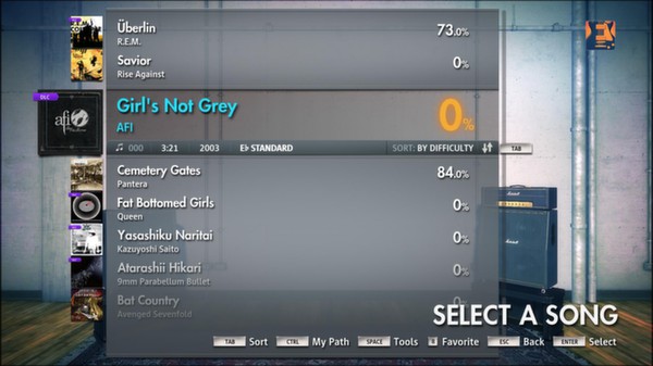 Скриншот из Rocksmith 2014 - AFI - Girl's Not Grey