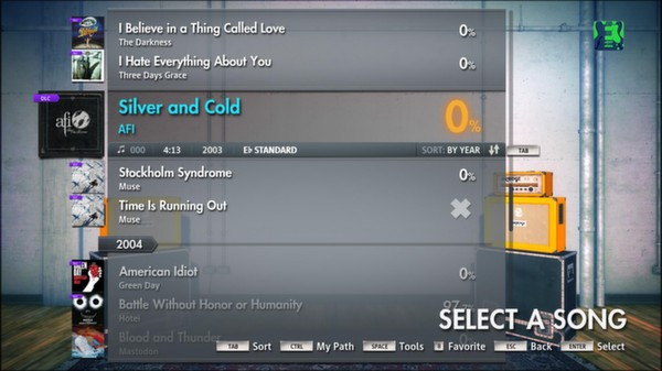 Скриншот из Rocksmith 2014 - AFI - Silver and Cold