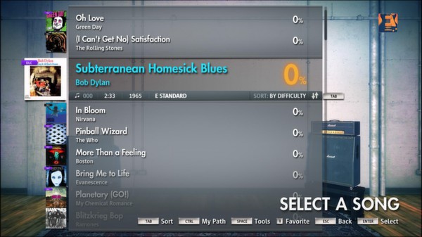 Скриншот из Rocksmith 2014 - Bob Dylan - Subterranean Homesick Blues