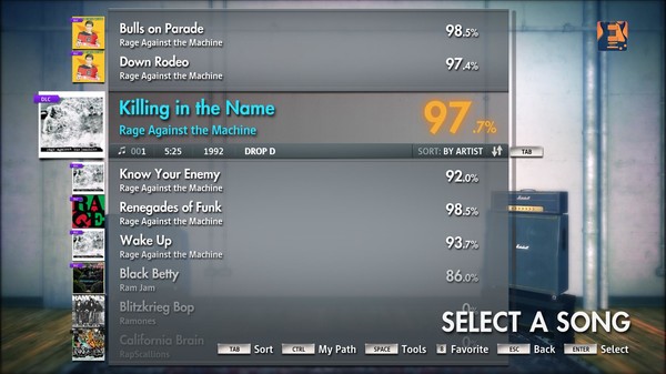 Скриншот из Rocksmith 2014 - Rage Against the Machine - Killing in the Name
